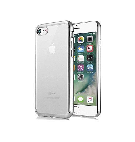 Billede af iPhone 7/8/SE(2020/2022) - Valkyrie Silikone Hybrid Cover - Sølv