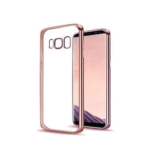 Se Samsung Galaxy S8 - Valkyrie Silikone Hybrid Cover - Rose hos DeluxeCovers
