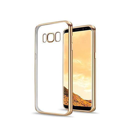 Se Samsung Galaxy S8 - Valkyrie Silikone Hybrid Cover - Guld hos DeluxeCovers