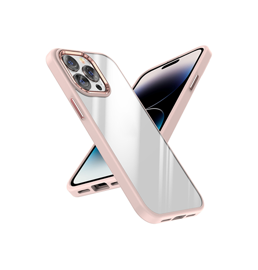 Billede af iPhone 14 Pro Max - iProtect&trade; Stødsikkert Silikone Cover - Pink