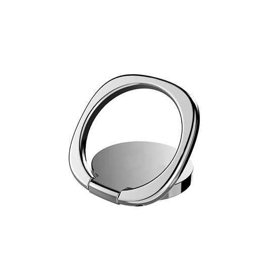 Mobil Smart Finger Ring Stander-Holder - Sølv