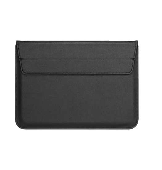 Billede af MacBook 12" - Retro Diary Læder Sleeve - Vintage Sort