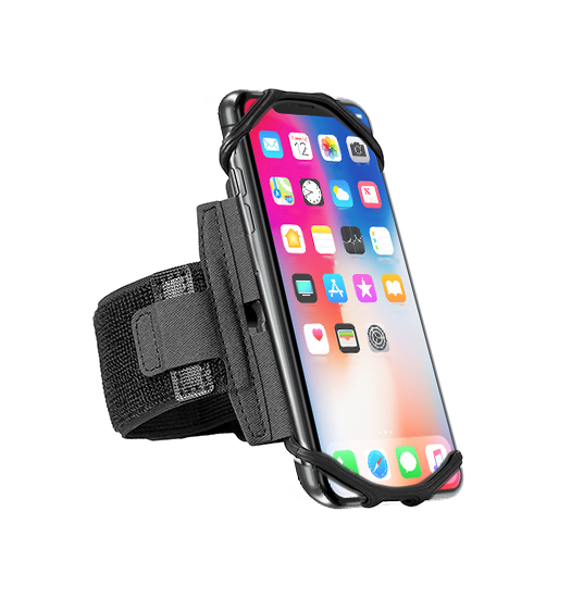 Billede af iPhone Xs Max - Fit4Run&trade; Sports / Løbearmbånd - Sort