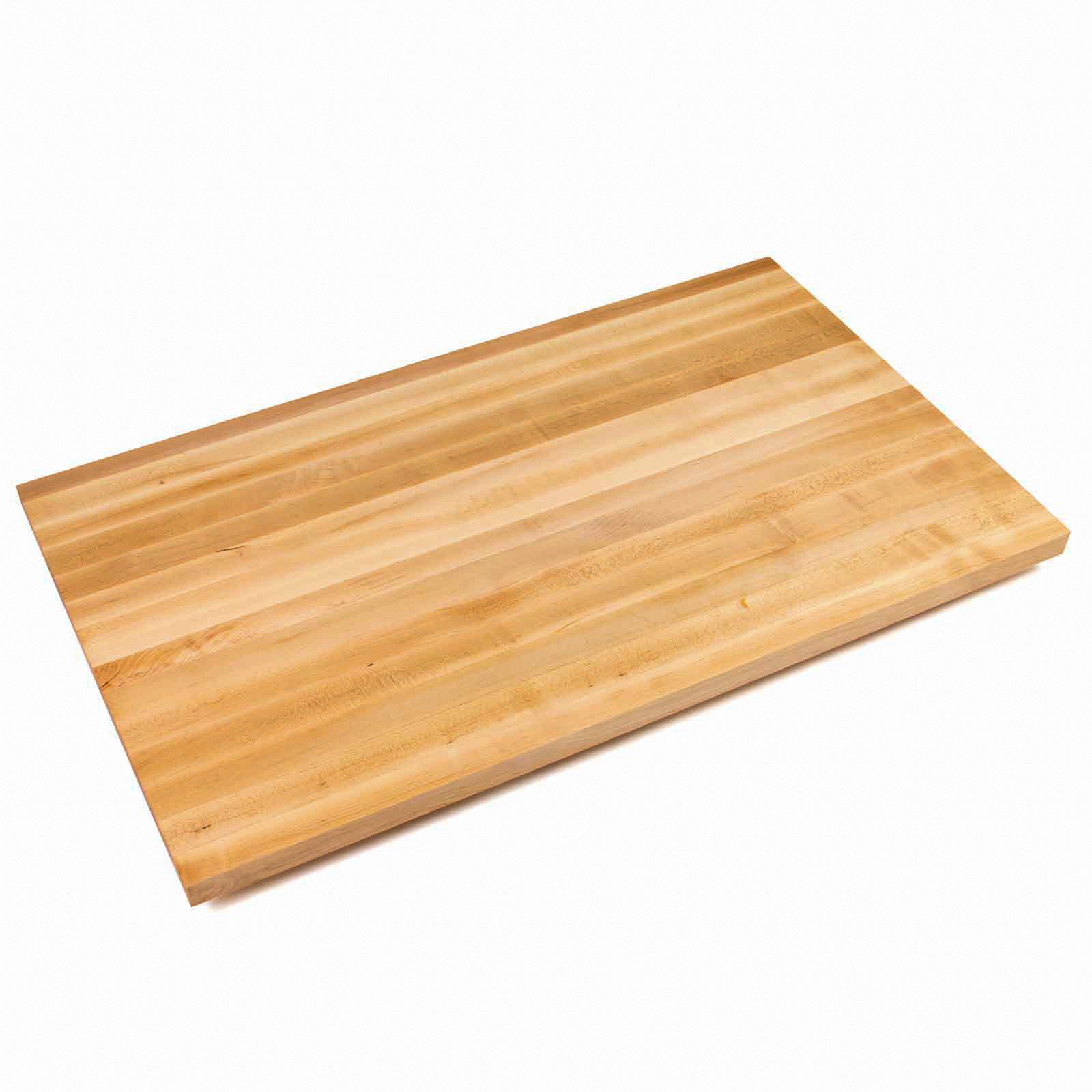 100" x 36" x 1 1/2" Thick Edge Grain Maple Butcherblock Top