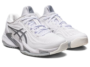 Asics Women’s Court FF3 White Pure Silver - Orleans Shoe Co.
