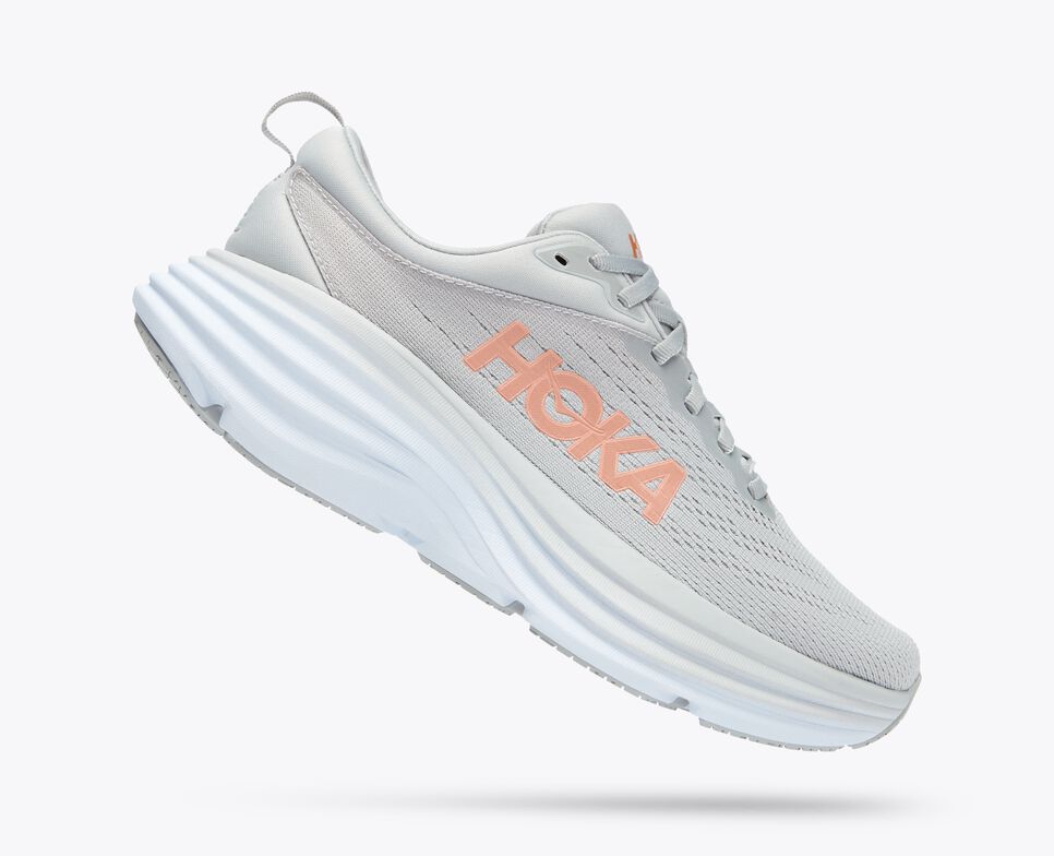  HOKA ONE ONE Bondi 8 - Zapatos para mujer, talla 8.5, Color:  Outer Space/Bellwether Blue, Azul : Ropa, Zapatos y Joyería