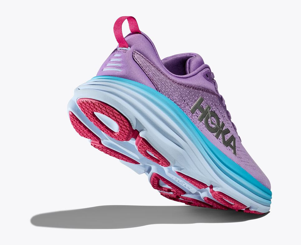 Hoka Women’s Bondi 8 Chalk Violet Pastel Lilac