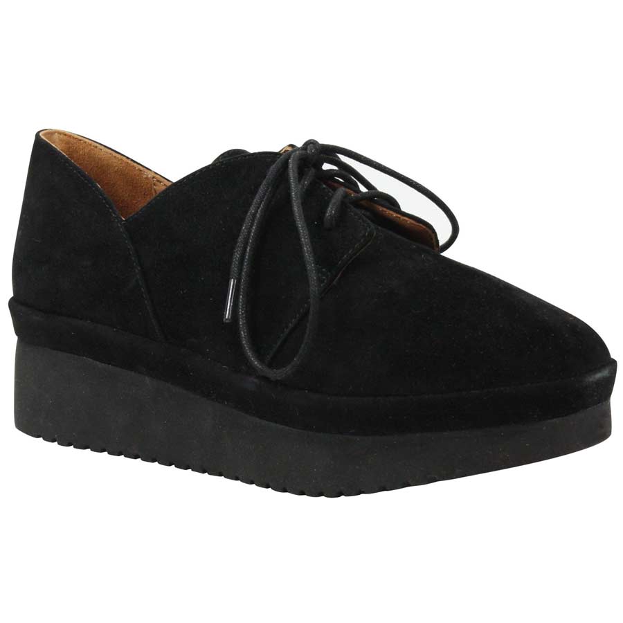 L'amour des Pieds Women's Correze Black Suede – Orleans Shoe Co.