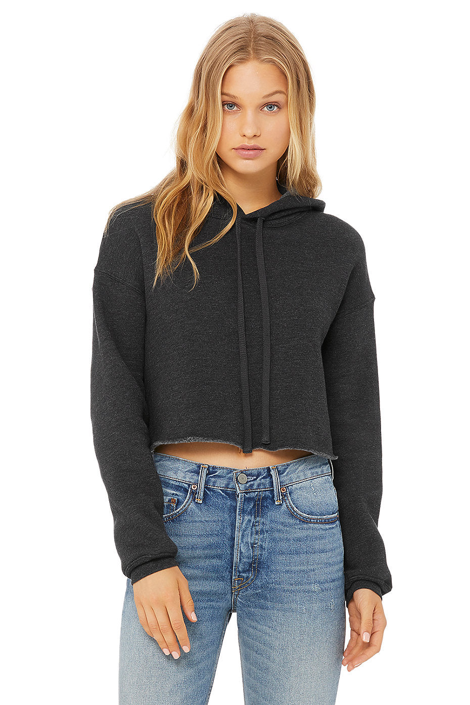 Bella Ladies Cropped Hoodie – YOUR CUSTOM CLOTHING