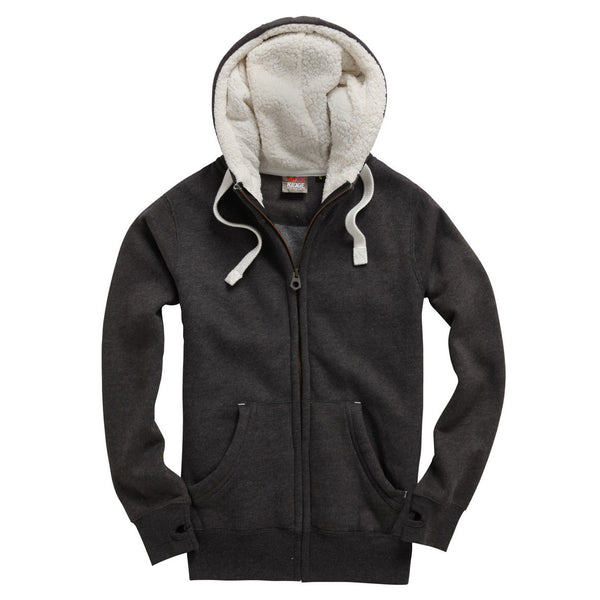 Sherpa Fleece Zip Hoodie-Peach Finished – YOUR CUSTOM CLOTHING