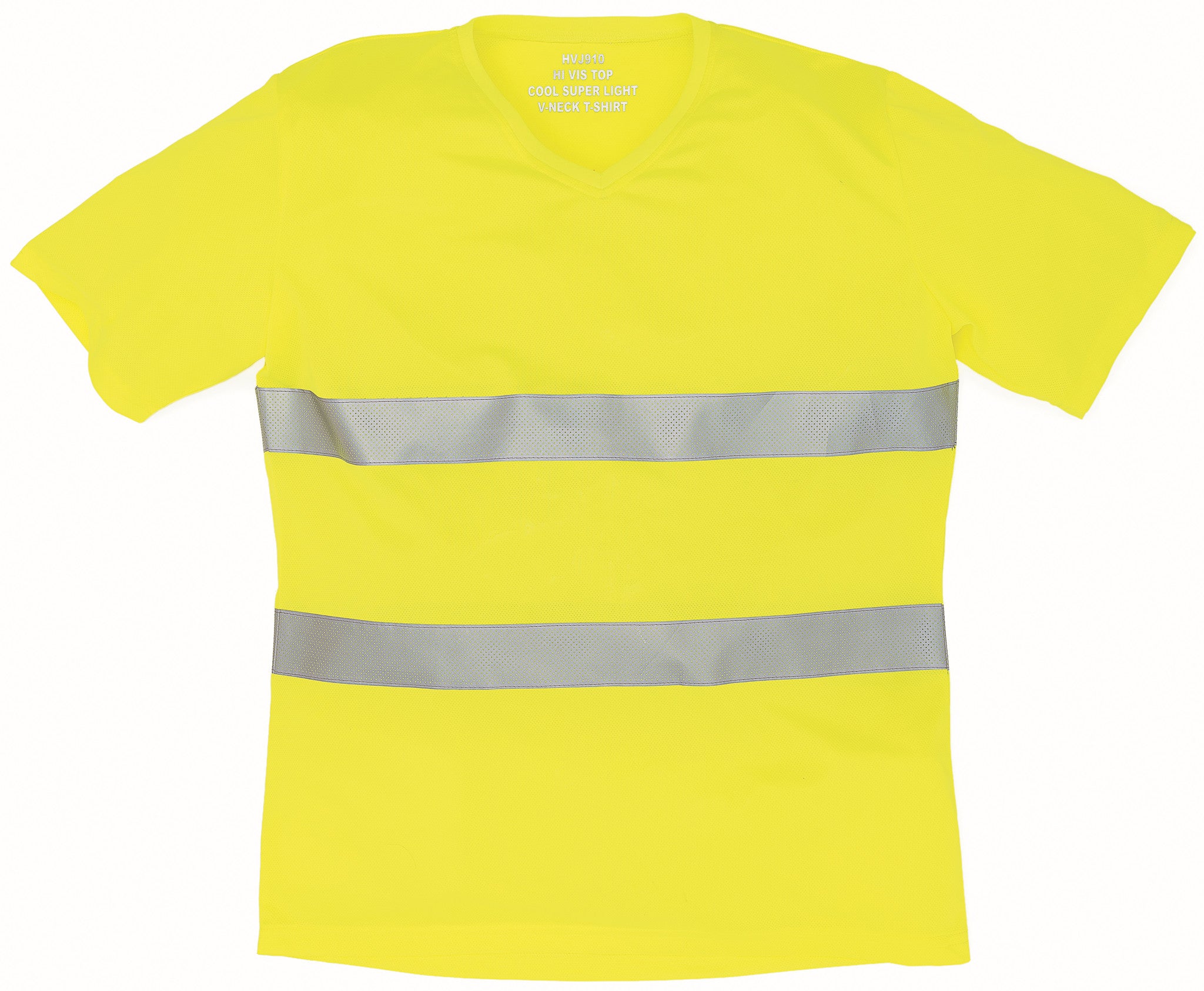 Yoko Hi-vis top cool super light v-neck t-shirt – YOUR CUSTOM CLOTHING