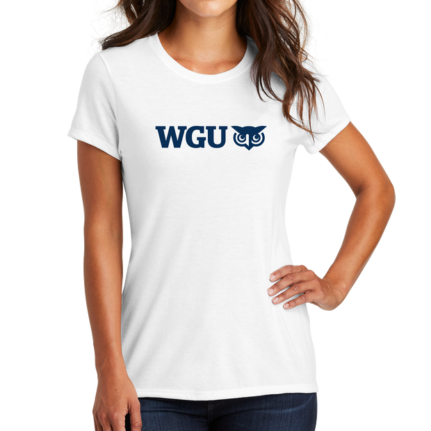 District Made® Ladies Perfect Tri® Crew Tee – WGUstore