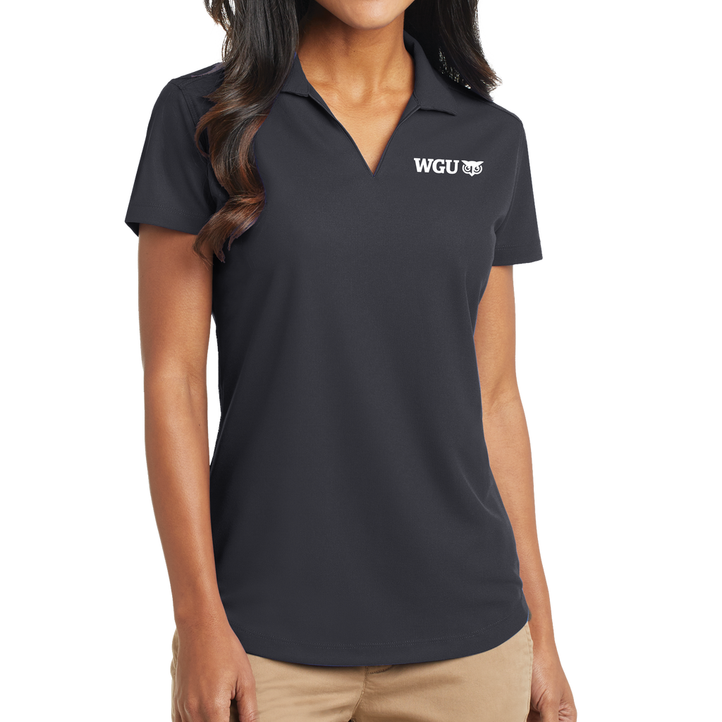 port authority ladies dry zone grid polo