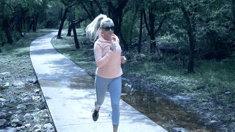 perky ponytails for running