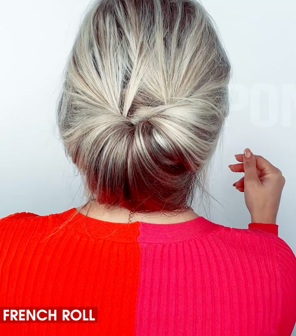 French twist hairstyle  The classic updo for long and short hair