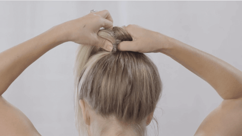 how to make the perfect ponytail