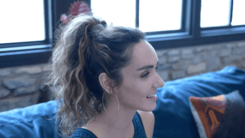 ponytails and hairstyles for curly hair