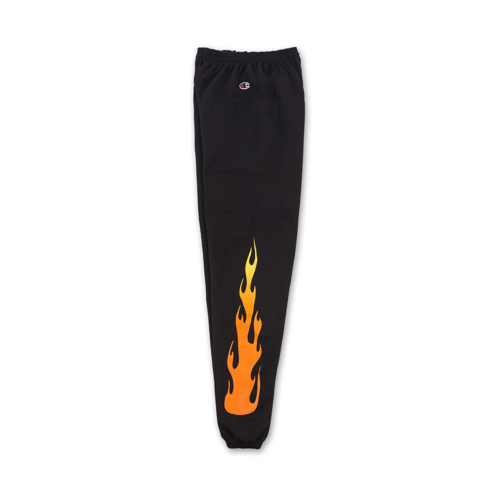 champion flame sweatpants