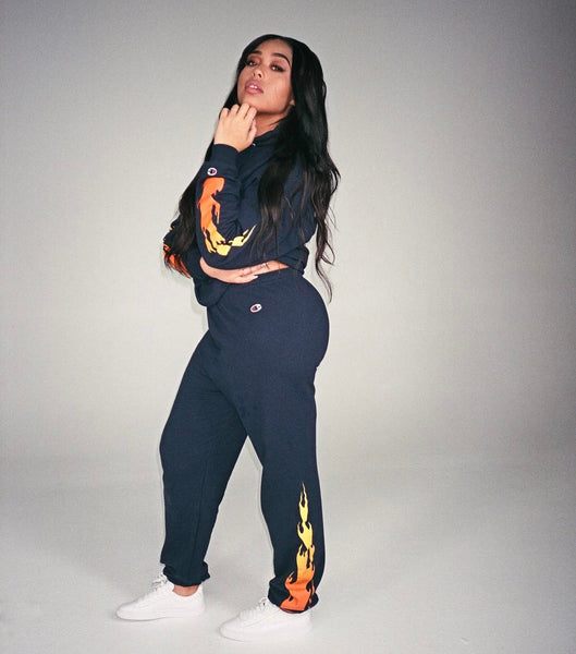 kylie flame sweatpants