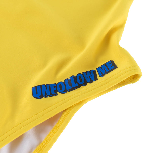 Unfollow Me Yellow One Piece Kylie Jenner Shop