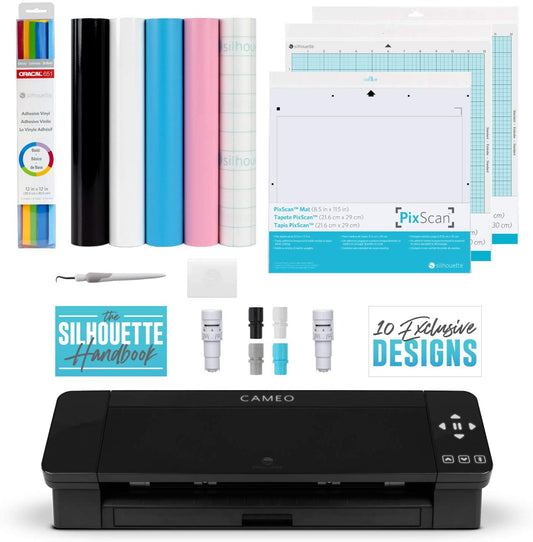 Silhouette Cameo 4 - Pink HTV Bundle – Mimic Brands