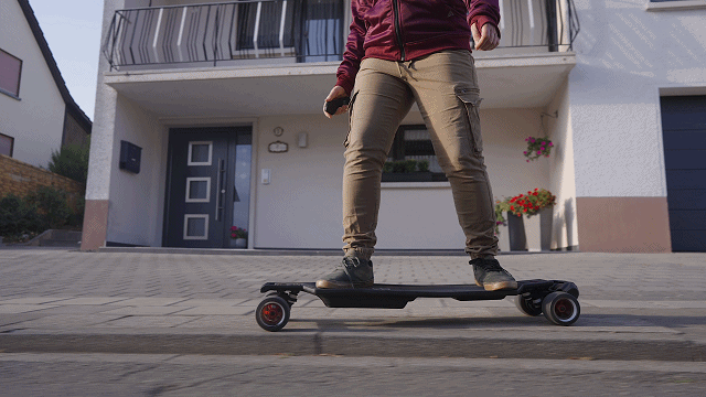 electric skateboard deck