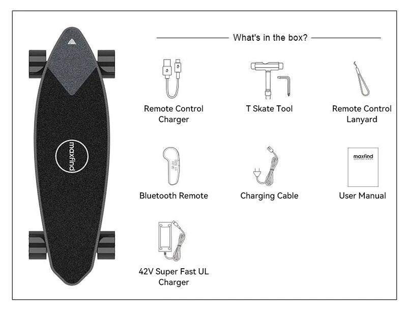 maxfind max2 pro electric shortboard