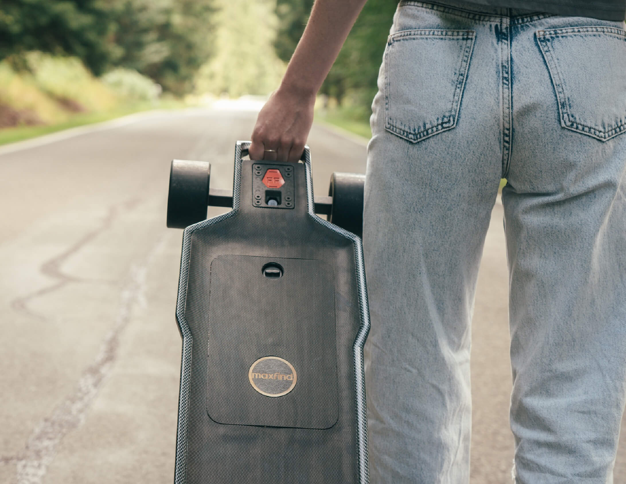 maxfind ff street electric skateboard