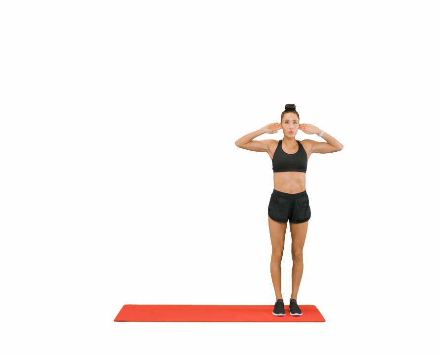 lateral lunges exercise