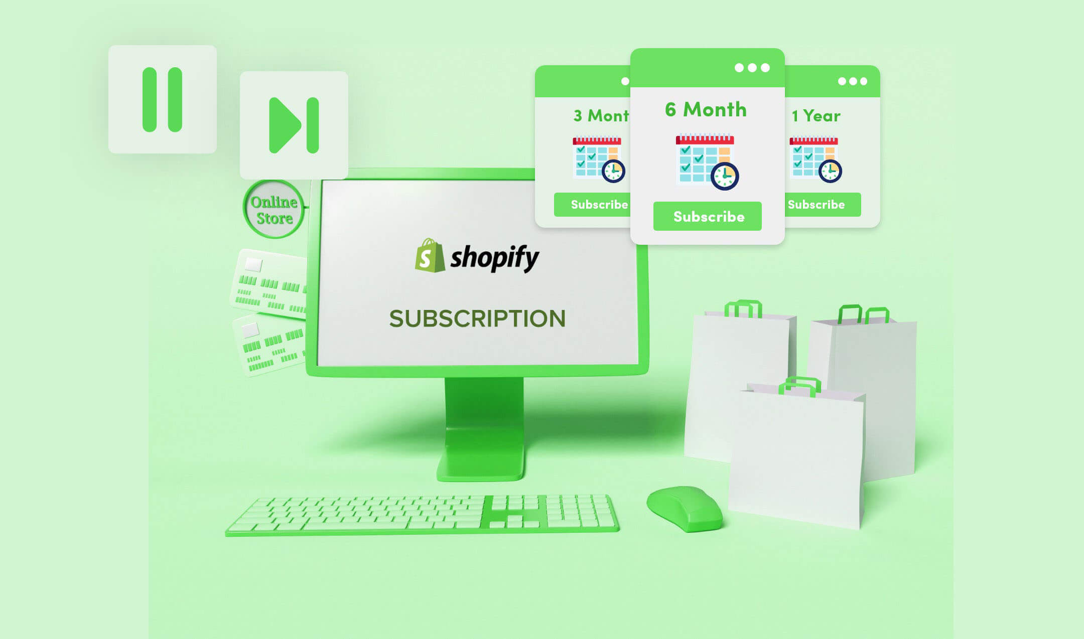 subscription dashboard via Shopify subscription API