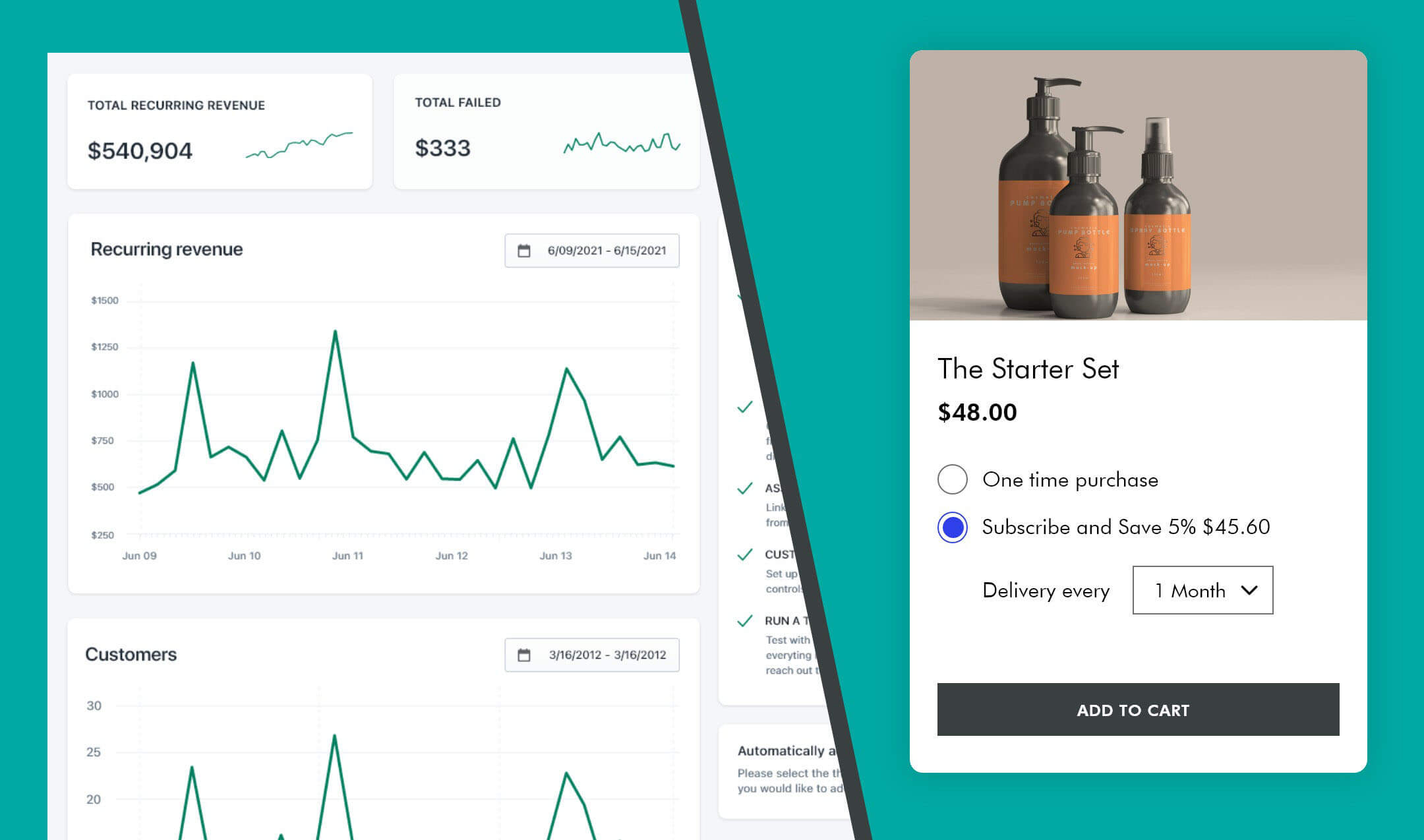 Shopify subscription services