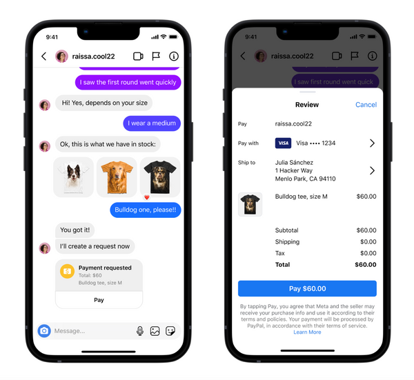 Meta - Instagram's New Payments Feature