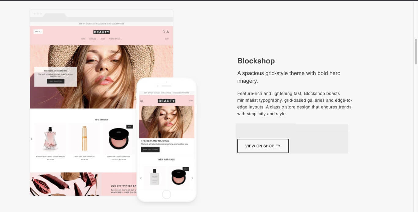 Blockshop Shopify theme is made for everyone and built to sell anythin