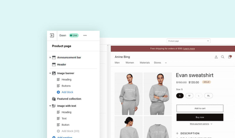 Shopify Online Store 2.0 - Merchants 