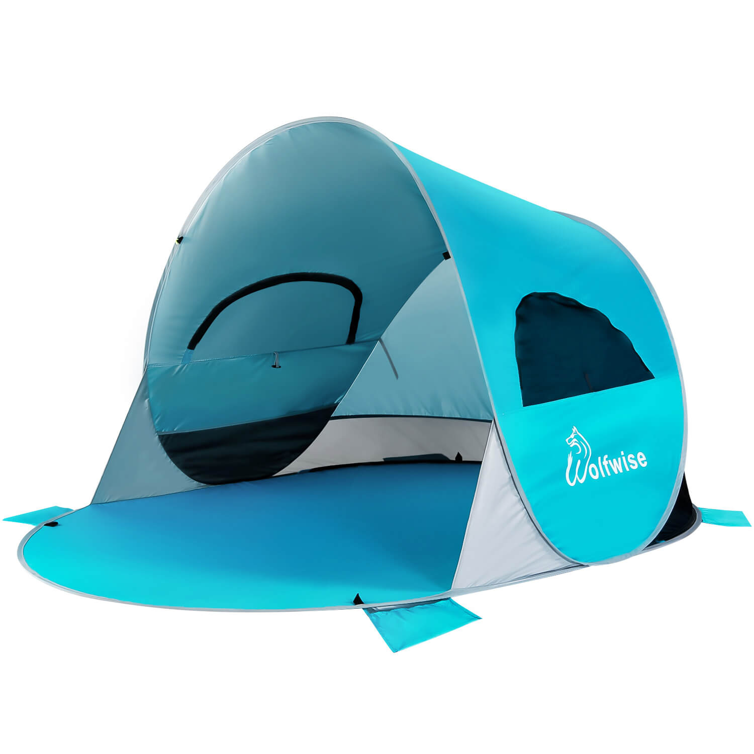 Wolfwise SpiltWave R10 Easy Pop up Beach Tent WolfWise