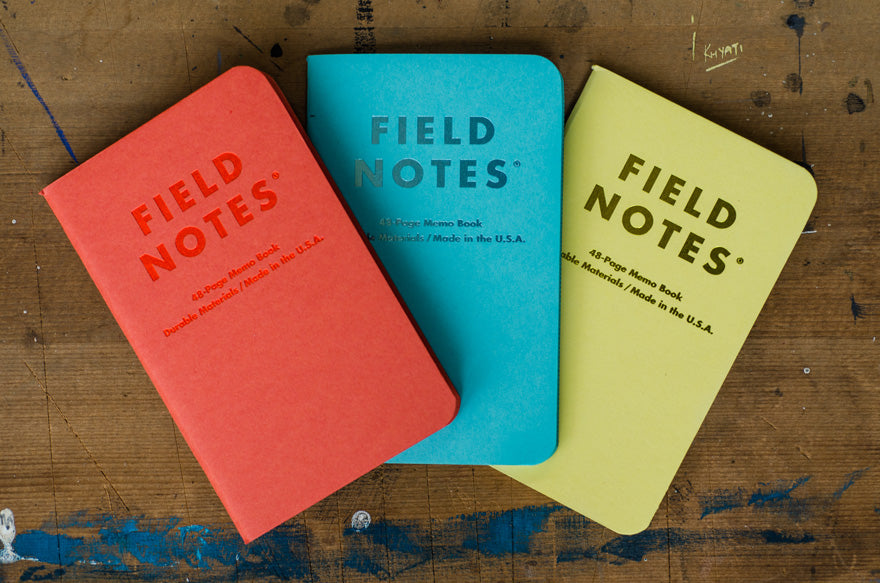 Field Notes Moustache Stationery July Box