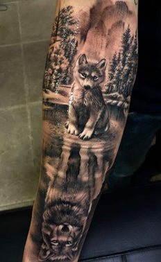 10 Best Wolf Tattoo Sleeve Ideas Collection By Daily Hind News  Daily Hind  News