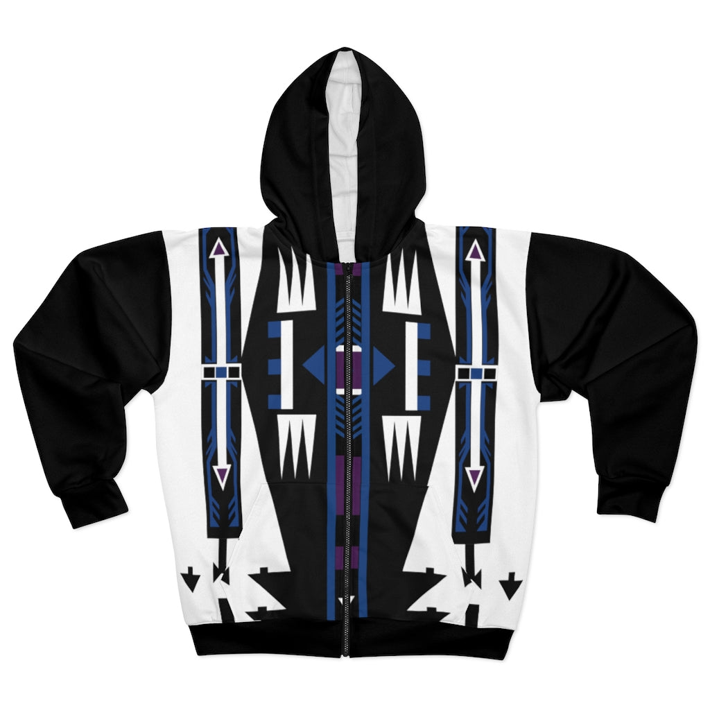 all over print zip up hoodies