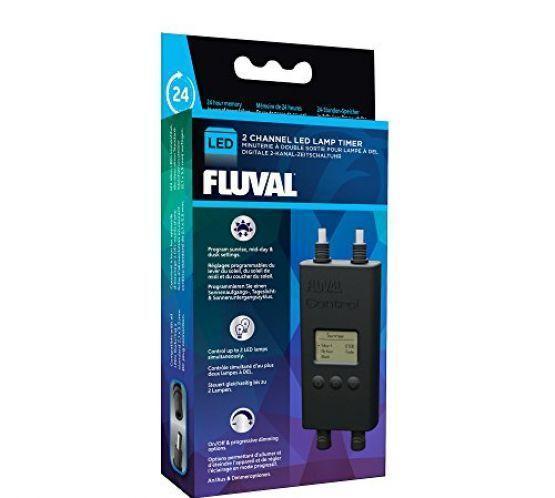 fluval dual led aquarium lamp timer