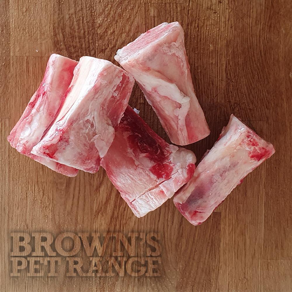 are frozen beef bones safe for dogs