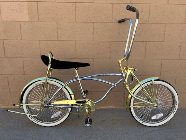 Golf Mus storting 20" Lowrider Chrome/Gold Complete Bike | Sgvbicycles – SGV Bicycles
