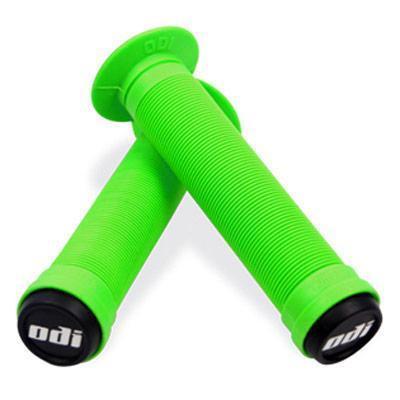 green bike grips