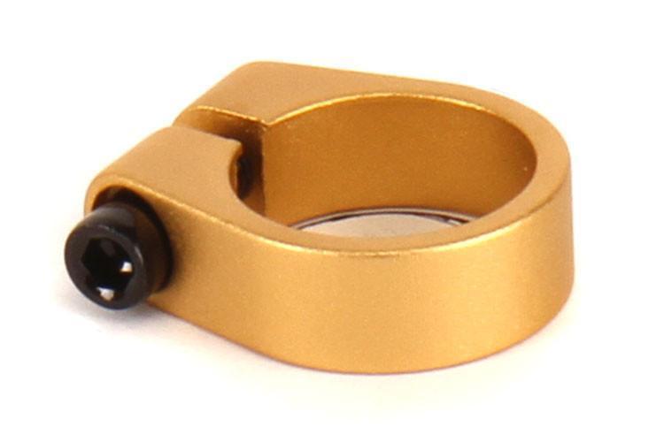 gold seatpost clamp