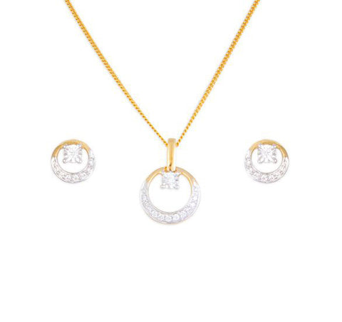 Tanishq pendant set 5011631IPABA02 