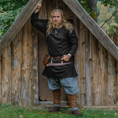 Viking tunic, dark red