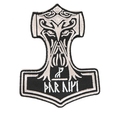 Berserker Morale Patch, PVC Velcro, Black – Grimfrost