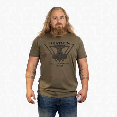 Heathen Trust No 1 T-Shirt (Small, Black)