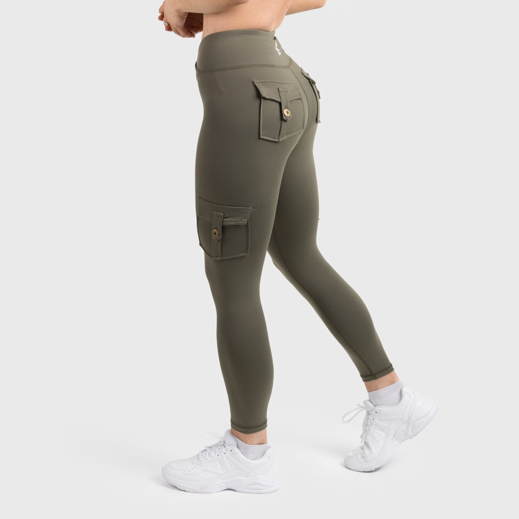 Cargo Leggings, Green– Grimfrost