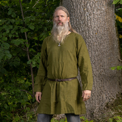 Viking Linen Trousers, Brown – Grimfrost
