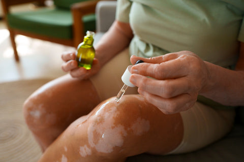 Alt Text: Leg Cramp Massage Oil Benefits